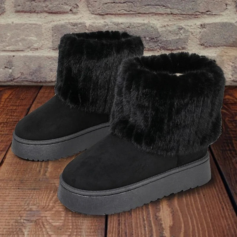 Plush Lined Winter Snow Boots
