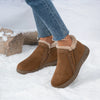 Fleece Lined Ankle Snow Boots