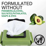 Avocado Makeup Remover Wipes
