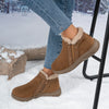 Fleece Lined Ankle Snow Boots