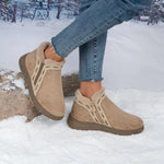 Fleece Lined Ankle Snow Boots