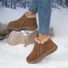 Fleece Lined Ankle Snow Boots