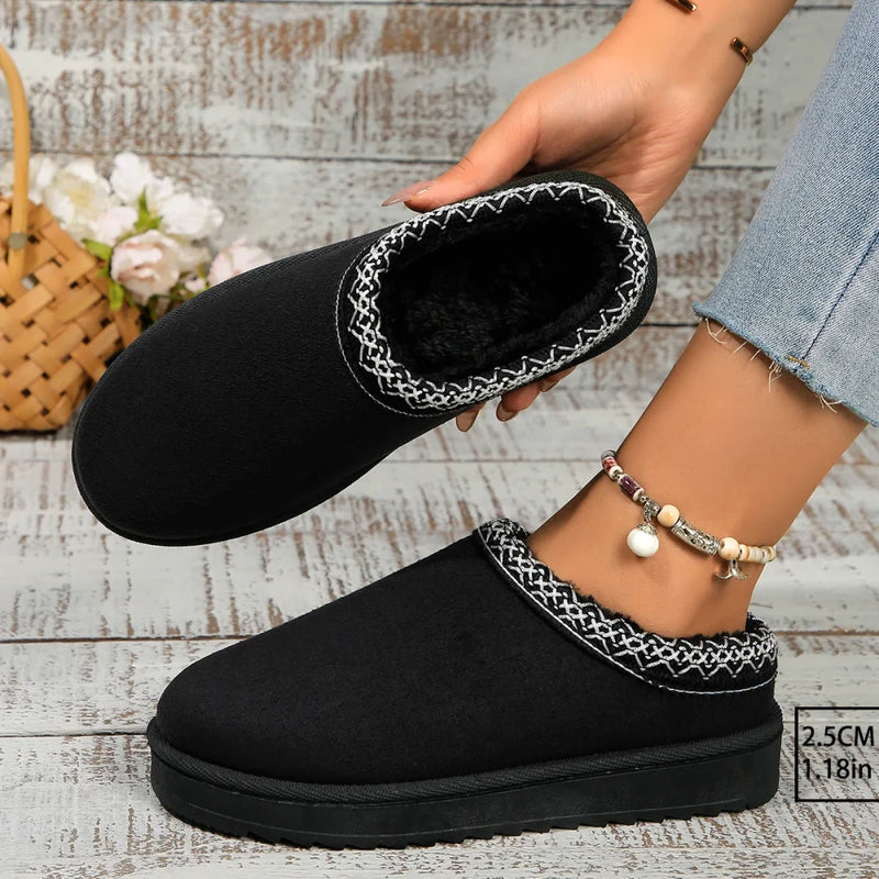 Plush Lined Winter Snow Boots