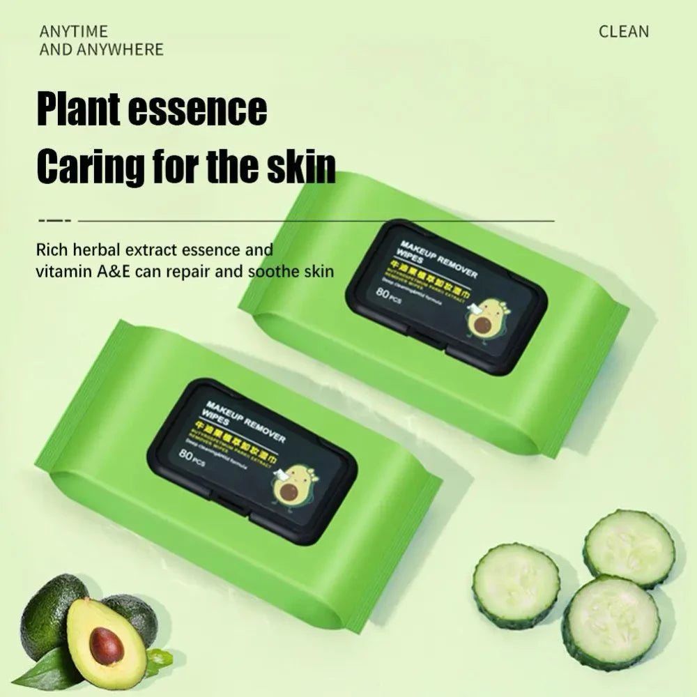Avocado Makeup Remover Wipes